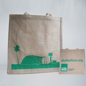 Image of Square Jute Shopper