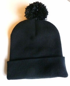 Image of White Flecked Bobble Hat