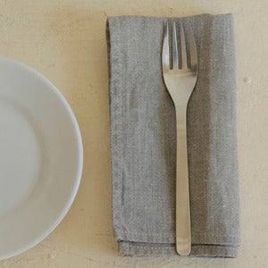Image of Napkin: Natural With Stamp