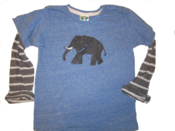 Image of 6y-10y " Elephant" tee