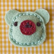 Image of Broche Osito Verde