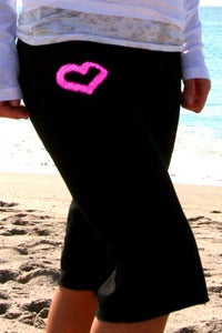 Image of Heart bermuda shorts