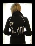 Image of Skyline Track Jacket (Unisex) (Ladies Pic)