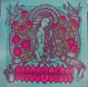 Image of BLUE TARA original painting