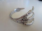 Image of Antique Silver Claw Cuff Bracelet