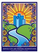 Image of BAYOU CITY ART FEST POSTER