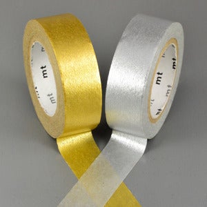 Image of Silver + Gold Washi Tape 
