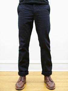 Image of Cone White Oak Indigo Selvedge Canvas Tailored Chinos