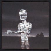 Image of Halloween Painting #7: The Mummy