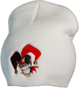 Image of White Cartoon Beanie