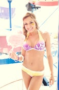 Image of LSU Tigers Fusion Fabric Bikini Top and Bottom