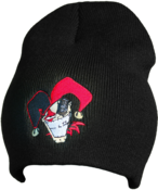 Image of Black Cartoon Beanie