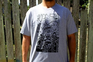 Image of Runamuk Critters Tee: Grey