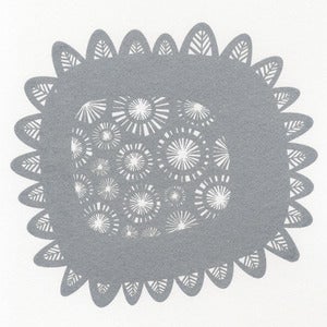 Image of Shine - Hand Printed in Beautiful Sparkly Silver Ink.