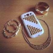 Image of Samsung Galaxy 3 Studded Phone Case (SEE MORE COLORS)