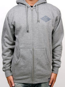 Image of SHIELD ZIP-UP (Gunmetal)