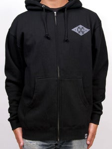 Image of SHIELD ZIP-UP (Black)