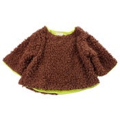 Image of franky grow | brown fur pullover