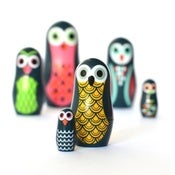 Image of Mini Babushka/Matryoshka ugler