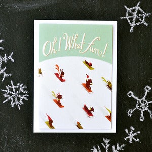Image of "Oh! What Fun!" Holiday Card