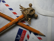 Image of Bronze Monster Pencil Topper