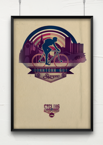 Image of Downtown Guy - Siempre 'Cycling for Everyone' series