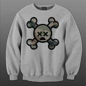 Image of Camo Logo Crewneck (Black)