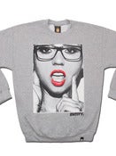 Image of Say Ahh Crewneck - Grey