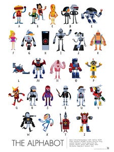 Image of The Alphabot Poster