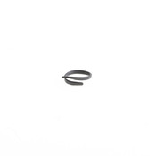 Image of oxidized silver cod-branchiostegal wrap-around ring (R03sil)