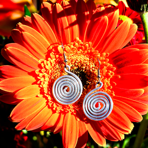 Image of Baby Spiral Earrings