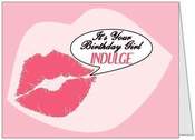 Image of Indulge Birthday Cards 8 - Glossy Finish