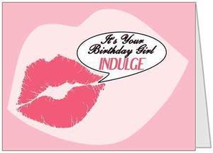 Image of Indulge Birthday Cards 8 - Glossy Finish