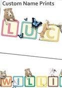 Image of Custom Name Prints - Personalised Name and Alphabet Prints