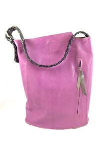 Image of bubble gum bucket tote