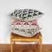 Image of Black Faroese Patterned Cushion