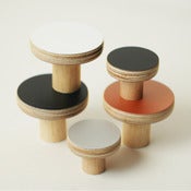 Image of KNOBS metal colours & black and white