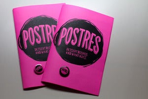 Image of postres zine