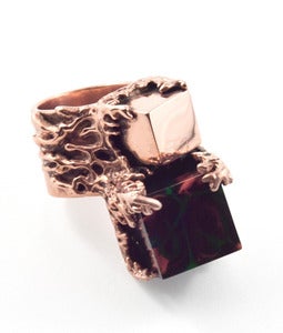 Image of Effloresce Ring Opal/Rose Gold