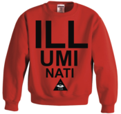 Image of Thou Shalt Rebel 'Illuminati' Sweat Shirt