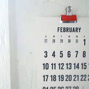 Image of 2013 Wall Calendar - White