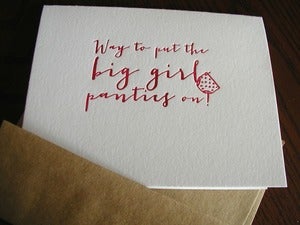 Image of way to put the big girl panties on