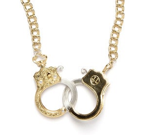 Image of Functioning Handcuff Necklace