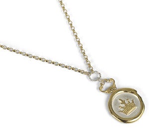 Image of Crown Wax Seal Necklace
