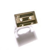 Image of cassette tape ring [gold mirror]