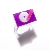 Image of turntable ring [purple]