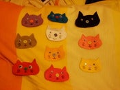 Image of Felt Pretty Kitty Patches