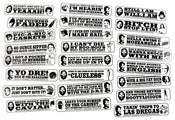 Image of DR. DRE STICKERS
