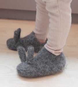 Image of Oui Presse Infant Bunny Slippers