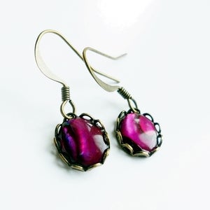 Image of Decadence Earrings (purple)